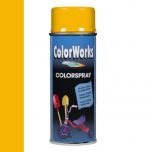 Motip Colorspray hoogglanslak RAL 1021 koolzaadgeel - 400 ml.