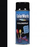 Motip Colorspray hoogglanslak RAL 9005 gitzwart - 400 ml.