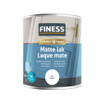 Finess Matte Lak Waterbasis - Wit - 750 ml.