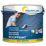 Aquaplan Roofpaint - antraciet - waterafstotende dakbescherming - 12 liter