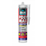 Bison poly max high tack express transparant - 300 gram