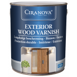 Ciranova Exterior Wood Varnish - Transparant - Mat - Houtvernis - 750 ml