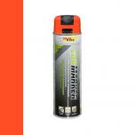 Colormark Ecomarker krijtspray - oranje - voor tijdelijke markeringen - 500 ml