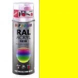 Dupli-Color acryl hoogglans RAL 1016 zwavelgeel - 400 ml.