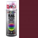 Dupli-Color acryl hoogglans RAL 3005 wijnrood - 400 ml.