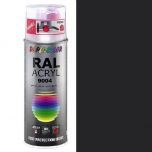 Dupli-Color acryl hoogglans RAL 9004 signaalzwart - 400 ml.