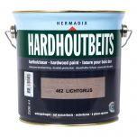 Hermadix hardhoutbeits lichtgrijs - 2,5 liter