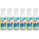 HG schimmelreiniger schuimspray Doos 6 Stuks + 10 Microvezeldoeken