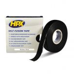 HPX vulkaniserende tape zwart - 19 mm. x 10 meter