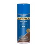 Maston Hammer - metaalverf - blauw - smooth - spuitlak - 400 ml