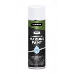 Maston Temporary Marking Paint - Mat - Wit - Tijdelijke Markeringsspray - 500 ml