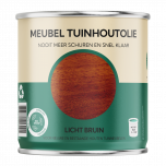Meubel Tuinhoutolie - licht bruin - teak olie - biobased - 750 ml