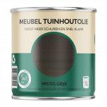Meubel Tuinhoutolie - mistig grijs - teak olie - biobased - 750 ml