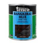 Tenco bangkirai olie dark teak - 1 liter