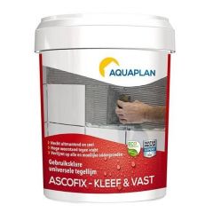 Aquaplan Ascofix tegellijm - waterdicht - 5 kg.