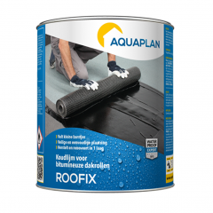 Aquaplan Roofix - koudlijm voor dakrollen - vezelversterkt - 1 liter