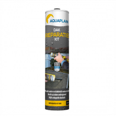 Aquaplan Dak-Mastic - waterdichte reparatiepasta - voor daken en goten - 310 ml