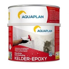 Aquaplan Kelder-Epoxy - waterdichte epoxycoating - ook voor vloeren - 1,5 liter
