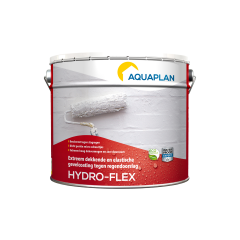 Aquaplan Hydro-Flex - vochtwerende gevelcoating - extreem dekkend - 10 liter