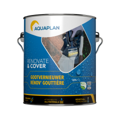 Aquaplan gootvernieuwer - gebruiksklaar - waterdicht - 2,5 liter
