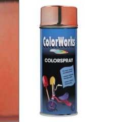 Motip Colorspray hoogglanslak goud chroomeffect - 400 ml.