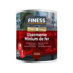 Finess ijzermenie - rood/bruin - 750 ml.