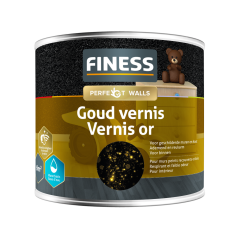 Finess Goud vernis - transparant - 500 ml.