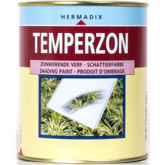 Hermadix temperzon zonwerende verf wit - 750 ml.