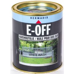 Hermadix E-Off hardhoutholie white wash - 750 ml.