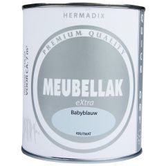 Hermadix meubellak extra babyblauw krijtmat - 750 ml.
