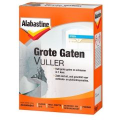 Alabastine grote gaten vuller poeder - 1 kg.
