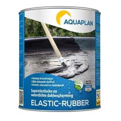 Aquaplan Elastic-Rubber - waterdichte dakcoating - super elastisch - eco - 0.75 kg