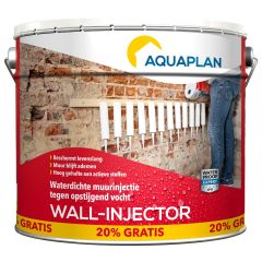 Aquaplan Wall-Injector - tegen opstijgend vocht - 12 liter