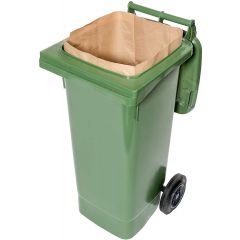 Biomat composteerbare containerzak - papier - 120 liter - 25 stuks