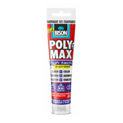 Bison poly max high tack express transparant - 115 gram