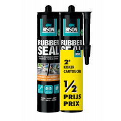 Bison rubber seal reparatiekit - duoverpakking - 2 x 310 gram