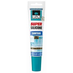 Bison super silicone sanitair transparant - 150 ml.
