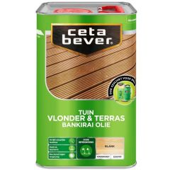 Cetabever vlonder- & terrasolie bankirai UV proof - 4 liter