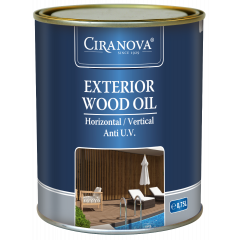 Ciranova Exterior Wood Oil - Naturel - Houtolie - 750 ml