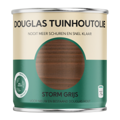 Douglas Tuinhoutolie - storm grijs - douglas olie - biobased - 750 ml