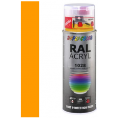 Dupli-Color acryllak hoogglans RAL 1028 meloen geel - 400 ml