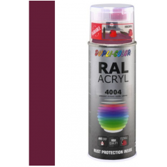 Dupli-Color acryllak hoogglans RAL 4004 bordeaux violet - 400 ml