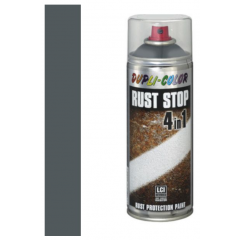 Dupli-Color rust stop 4-in-1 staalgrijs (RAL 7011) - 400 ml