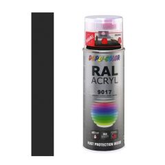 Dupli-Color acryllak mat RAL 9017 verkeerszwart - 400 ml