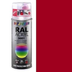 Dupli-Color acryl hoogglans RAL 3001 signaalrood - 400 ml.