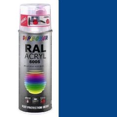 Dupli-Color acryl hoogglans RAL 5005 signaalblauw - 400 ml.