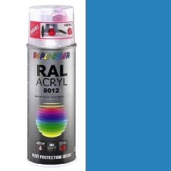 Dupli-Color acryl hoogglans RAL 5012 lichtblauw- 400 ml.