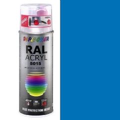 Dupli-Color acryl hoogglans RAL 5015 hemelsblauw - 400 ml.