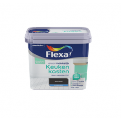 Flexa mooi makkelijk keukenkasten lak wit - 750 ml.