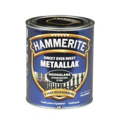 Hammerite direct over roest metaallak hoogglans standgroen - 750 ml.